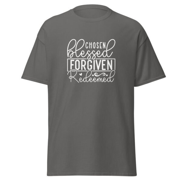 Chosen, Blessed, Forgiven, Redeemed - Unisex classic tee - Image 8