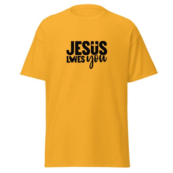 Jesus Loves You - Unisex classic tee - Image 4