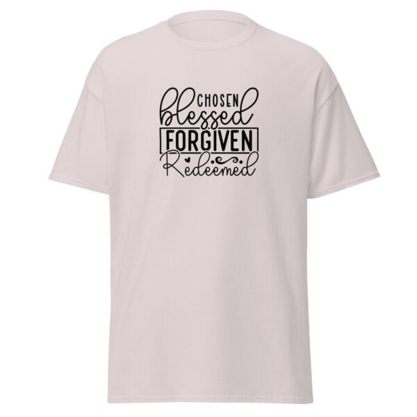 Chosen, Blessed, Forgiven, Redeemed - Unisex classic tee - Image 7