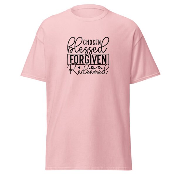 Chosen, Blessed, Forgiven, Redeemed - Unisex classic tee - Image 6
