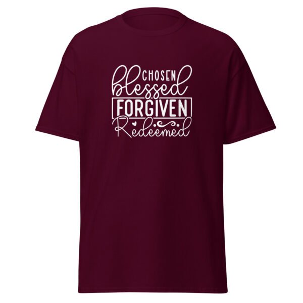 Chosen, Blessed, Forgiven, Redeemed - Unisex classic tee - Image 2