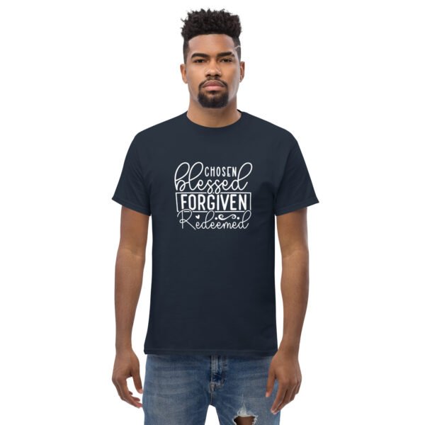 Chosen, Blessed, Forgiven, Redeemed - Unisex classic tee - Image 9