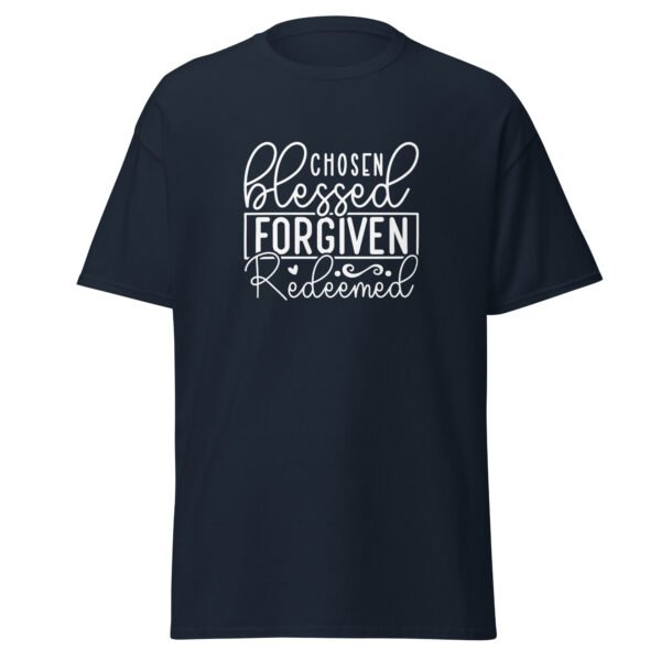 Chosen, Blessed, Forgiven, Redeemed - Unisex classic tee - Image 4