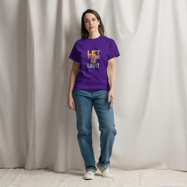 Let There Be Light - Unisex classic tee - Image 3