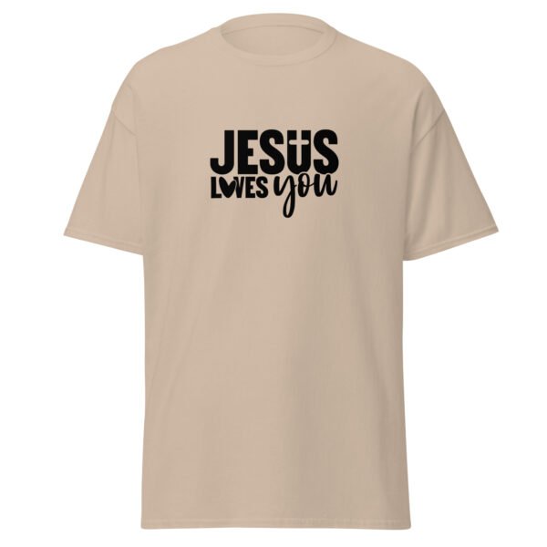 Jesus Loves You - Unisex classic tee - Image 6