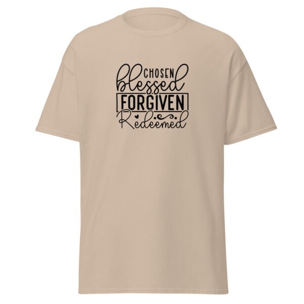 Chosen, Blessed, Forgiven, Redeemed - Unisex classic tee - Image 3