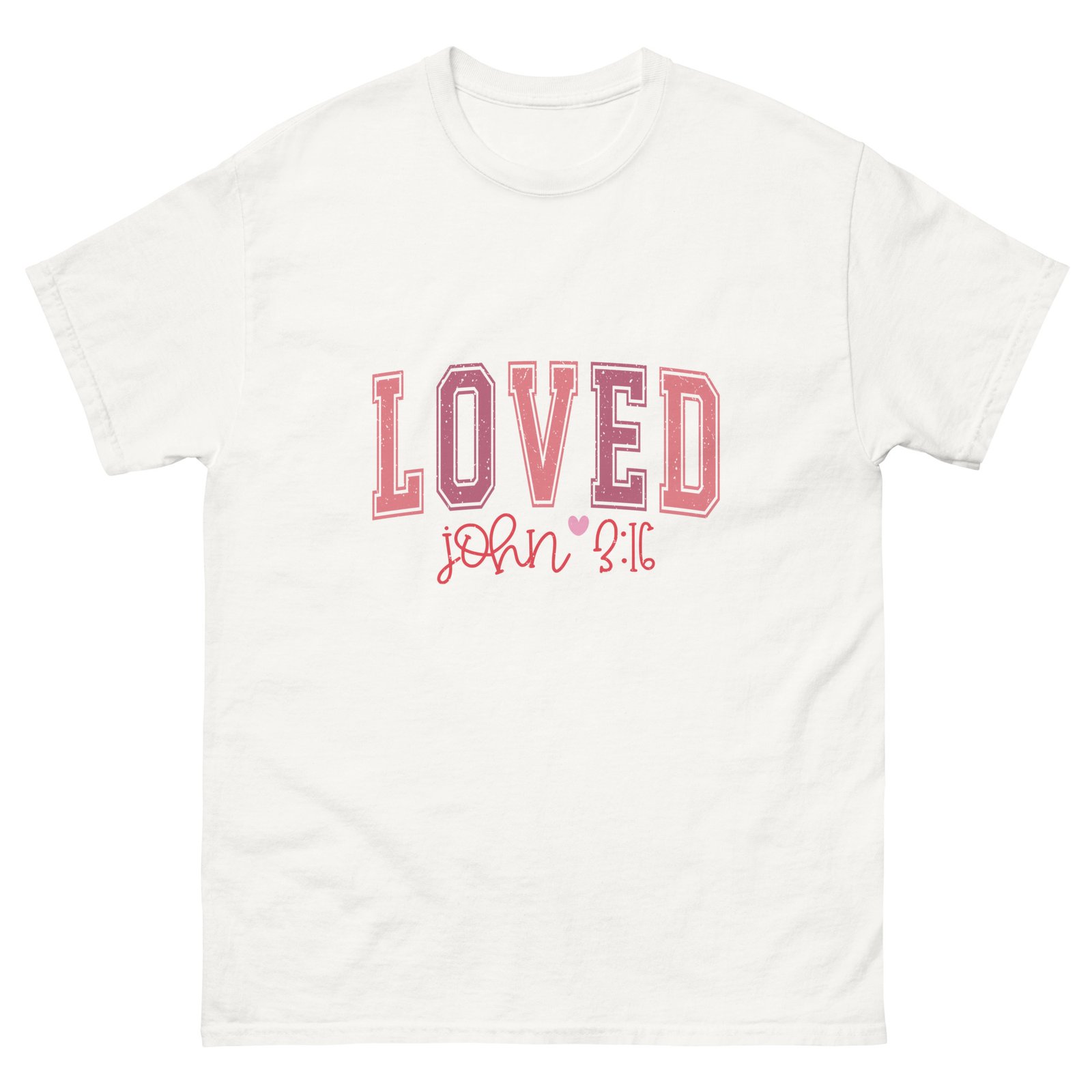 Loved - Unisex classic tee - Image 9