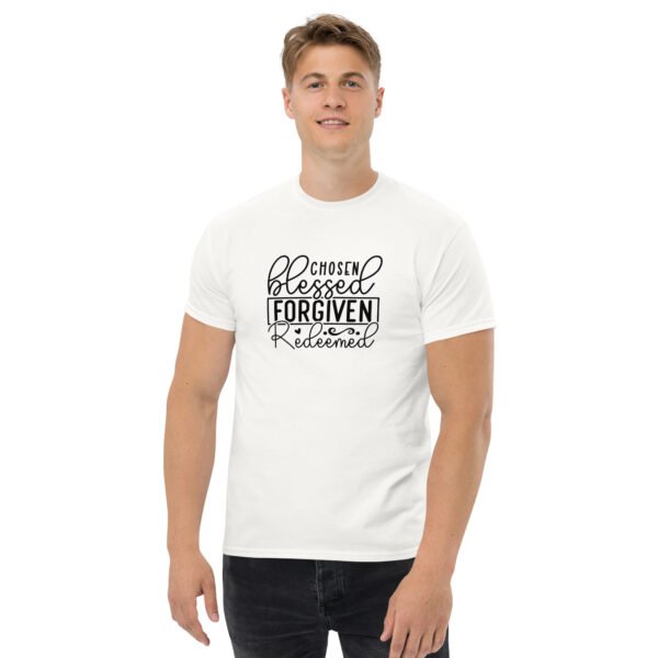 Chosen, Blessed, Forgiven, Redeemed - Unisex classic tee - Image 11