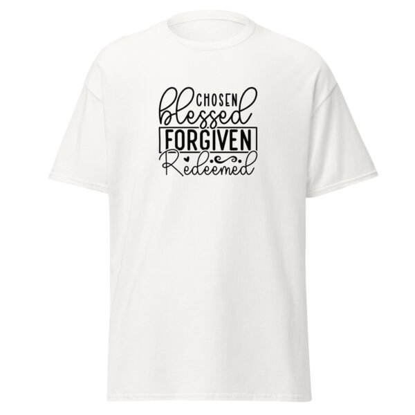 Chosen, Blessed, Forgiven, Redeemed - Unisex classic tee - Image 10