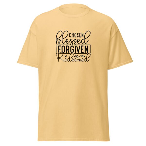 Chosen, Blessed, Forgiven, Redeemed - Unisex classic tee - Image 5