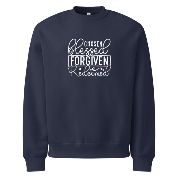Chosen, Blessed, Loved, Redeemed - Oversized heavyweight sweatshirt - Image 6