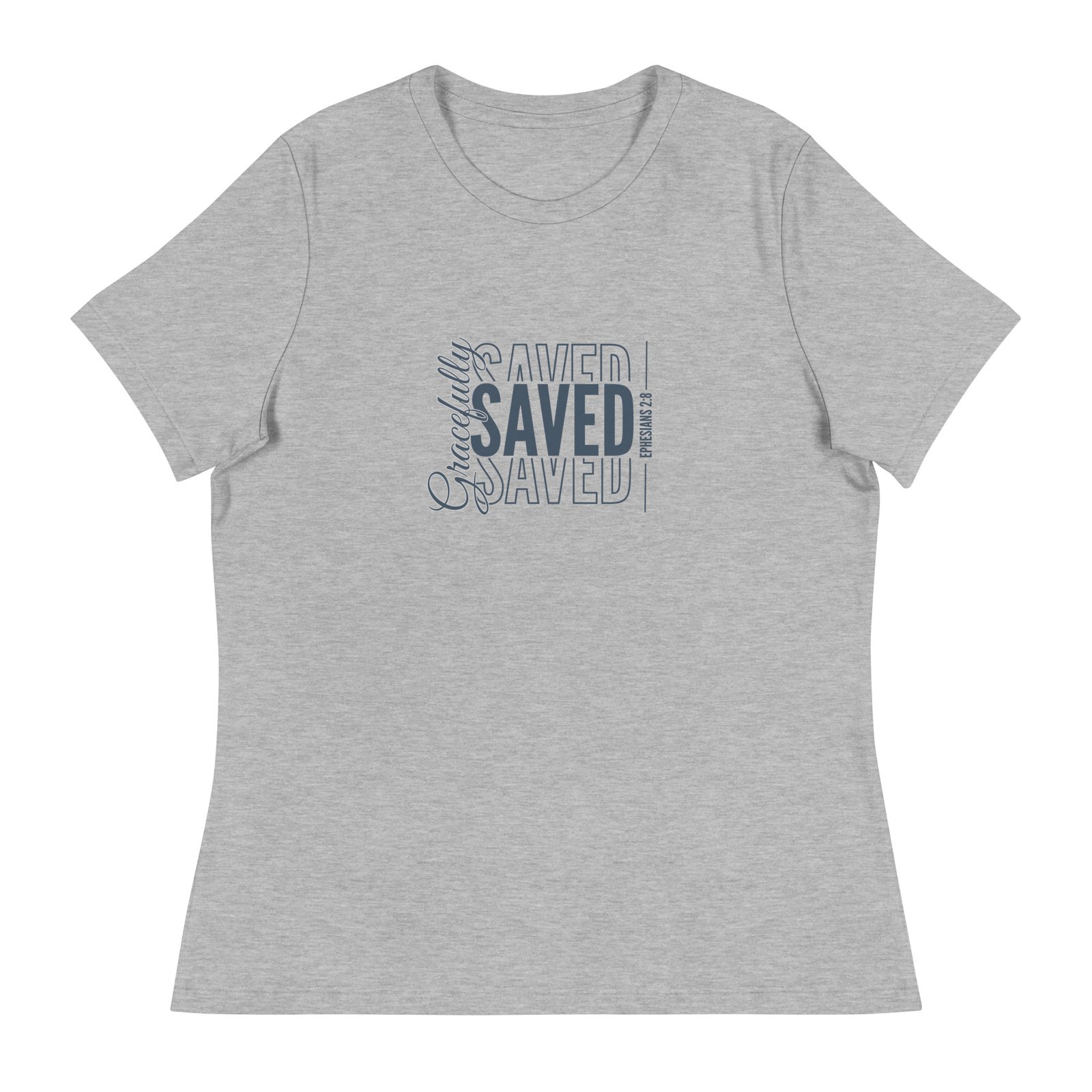 Gracefully Saved - Women's Relaxed T-Shirt - Image 2