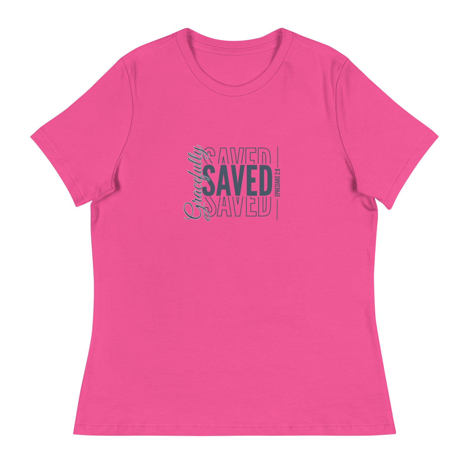 Gracefully Saved - Women's Relaxed T-Shirt - Image 3