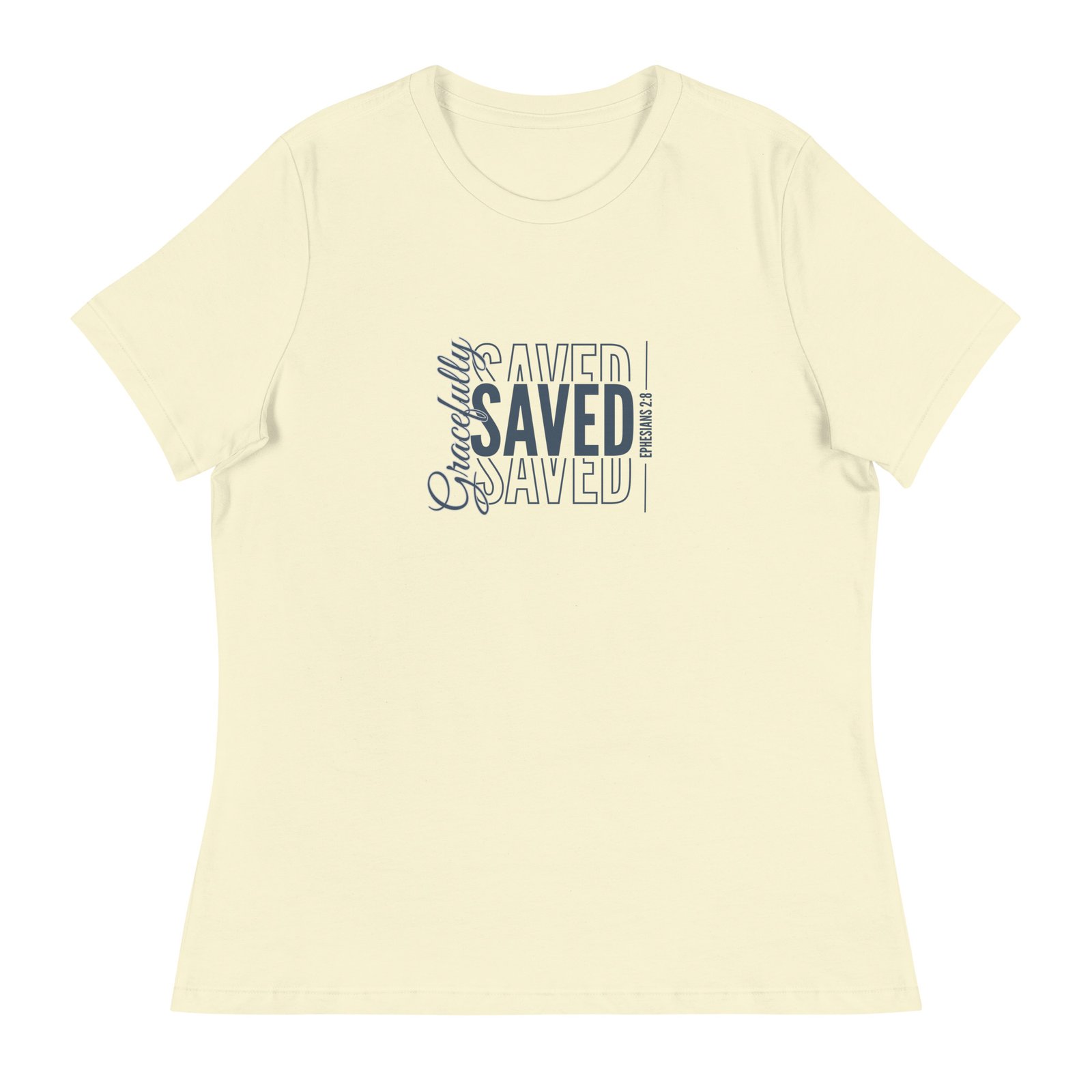 Gracefully Saved - Women's Relaxed T-Shirt - Image 4