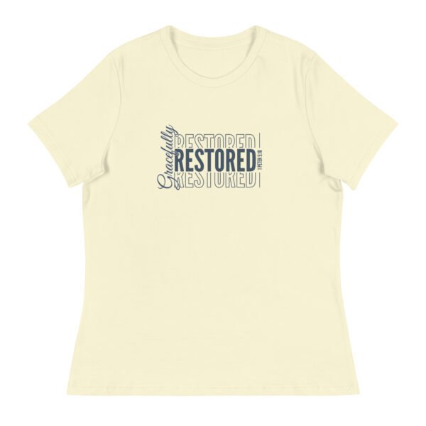 Gracefully Restored - Women's Relaxed T-Shirt - Image 4
