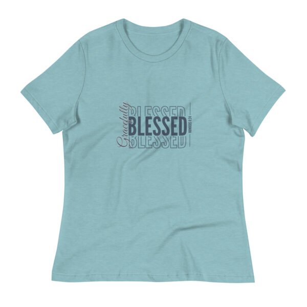 Gracefully Blessed - Women's Relaxed T-Shirt - Image 3