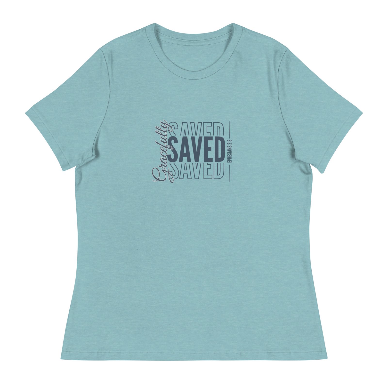 Gracefully Saved - Women's Relaxed T-Shirt - Image 5