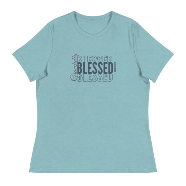 Gracefully Blessed - Women's Relaxed T-Shirt - Image 12