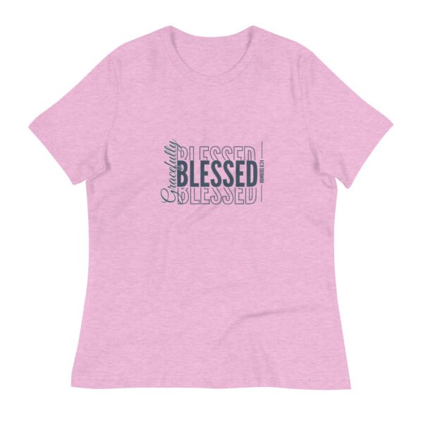 Gracefully Blessed - Women's Relaxed T-Shirt - Image 4