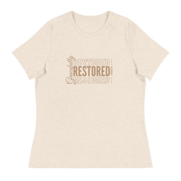 Gracefully Restored - Women's Relaxed T-Shirt - Image 6