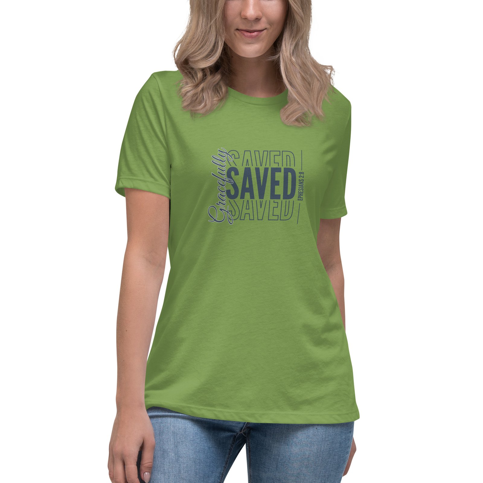 Gracefully Saved - Women's Relaxed T-Shirt - Image 23