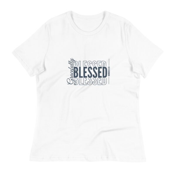 Gracefully Blessed - Women's Relaxed T-Shirt - Image 8