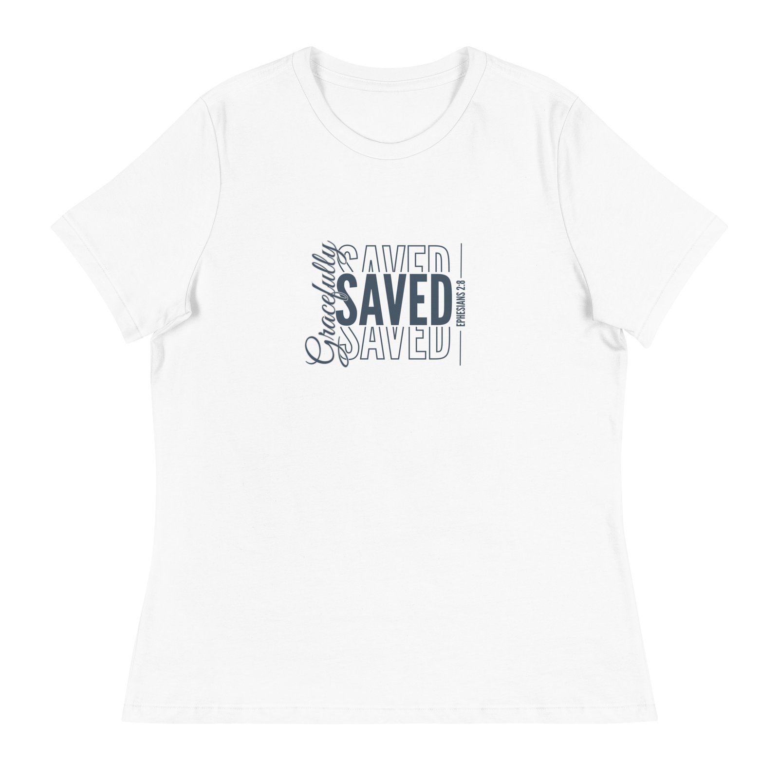 Gracefully Saved - Women's Relaxed T-Shirt - Image 14