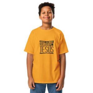 Just a Boy Who Loves Jesus - Youth classic tee