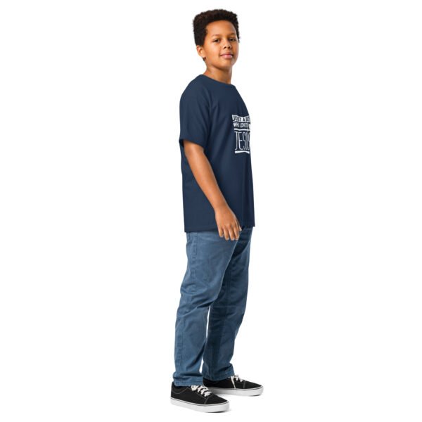Just a Boy who Loves Jesus - Youth classic tee (dark colors) - Image 13