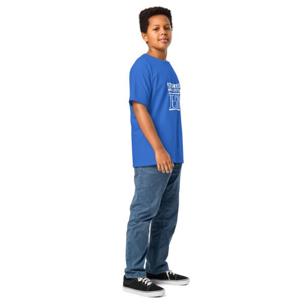 Just a Boy who Loves Jesus - Youth classic tee (dark colors) - Image 15