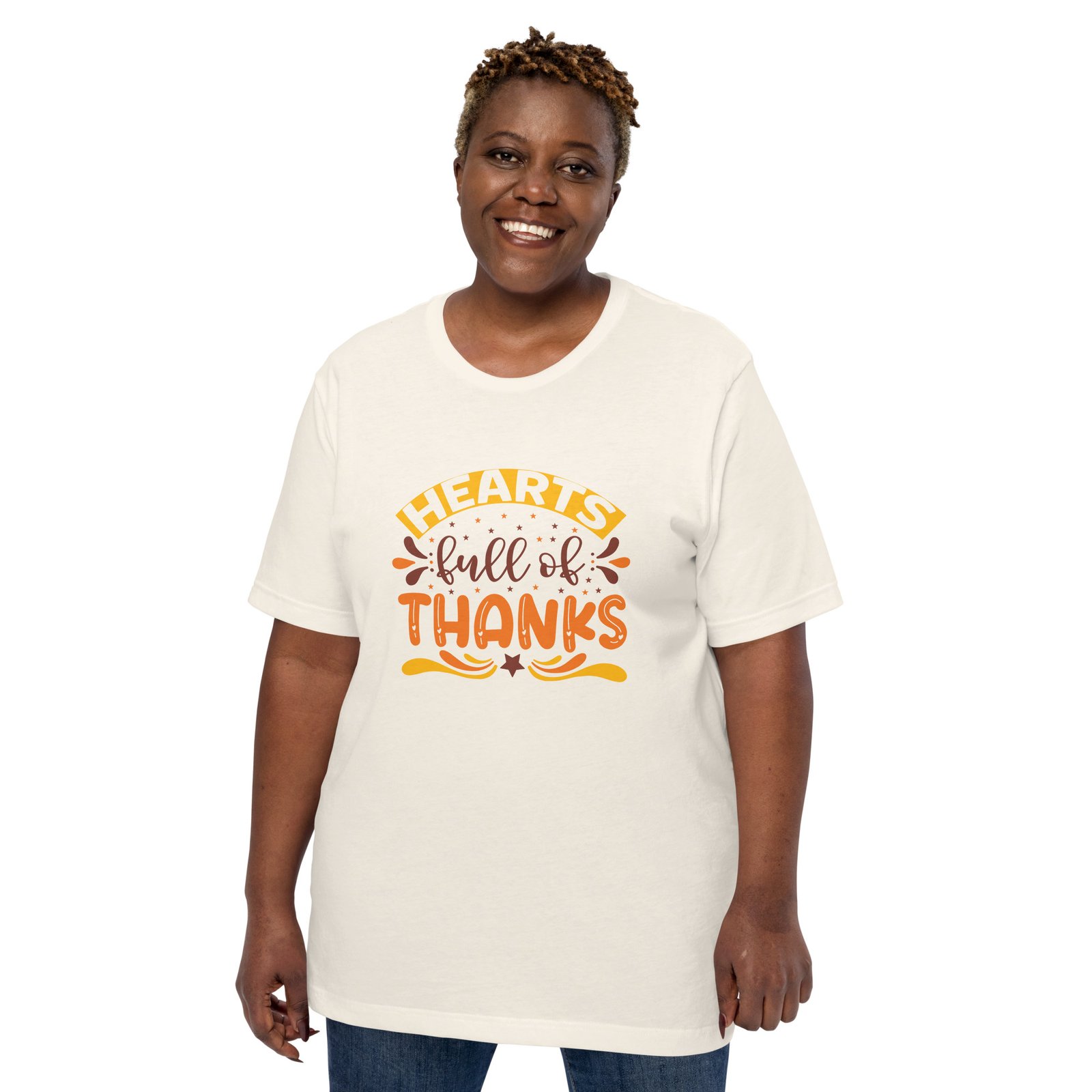 Hearts Full of Thanks - Unisex t-shirt - Image 6