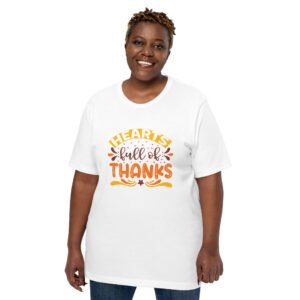 Hearts Full of Thanks - Unisex t-shirt