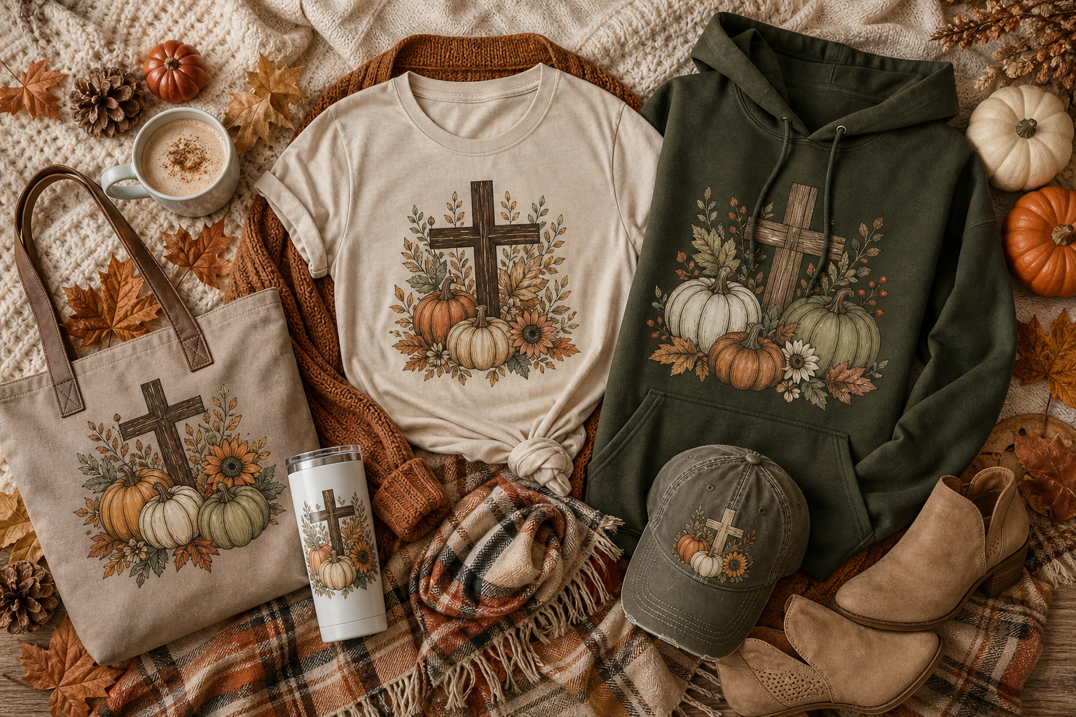 Grateful Thankful Blessed Accessories for Faith Wardrobe